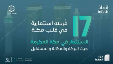 صورة انطلاق مزاد الصفوة بـ17 فرصة عقارية مميزة في مكة المكرمة  أخبار السعودية