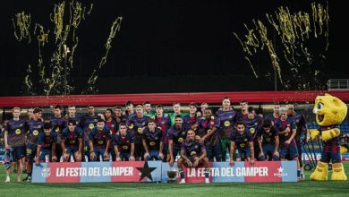 صورة برشلونة ينتصر بخماسية على كومو ويحقق كأس جوان غامبر  أخبار السعودية