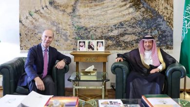 صورة الخريجي وسفير إسبانيا يستعرضان العلاقات الثنائية  أخبار السعودية