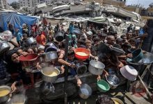 صورة بيان لـ 24 دولة أوروبية يدعو إلى وقف المجاعة بغزة  أخبار السعودية