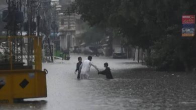 صورة قتلى ومفقودون بالمئات في فيضانات باكستان  أخبار السعودية