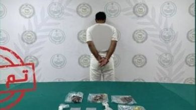 صورة حائل: القبض على شخص لترويجه مواد مخدرة  أخبار السعودية