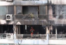 صورة مصرع شخصين وإصابة 13 آخرين في حريق مبنى في كوريا  أخبار السعودية