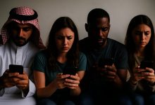 صورة مركز «إثراء» لـ عكاظ: 53% من سكان العالم يفضلون الهاتف على صديق مقرّب  أخبار السعودية
