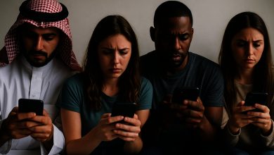 صورة مركز «إثراء» لـ عكاظ: 53% من سكان العالم يفضلون الهاتف على صديق مقرّب  أخبار السعودية