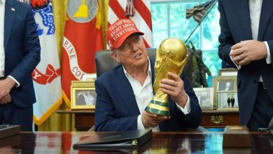 صورة ترمب يعلن موعد ومكان قرعة كأس العالم 2026  أخبار السعودية