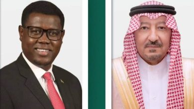 صورة الخريجي يستعرض مع وزير خارجية جنوب السودان العلاقات الثنائية  أخبار السعودية
