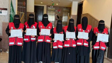صورة الهلال الأحمر بجازان يكرّم المتطوعات في ورشة القانون الدولي  أخبار السعودية