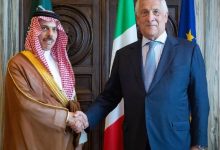 صورة وزير الخارجية ونظيره الإيطالي يعقدان جلسة مباحثات رسمية  أخبار السعودية