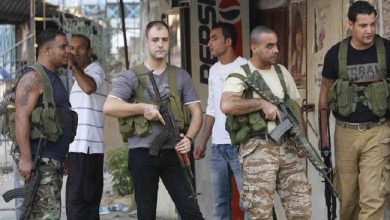 صورة الجيش اللبناني : بدء عملية تسليم سلاح المخيمات الفلسطينية مساء اليوم