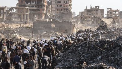 صورة غزة: دخول 84 شاحنة مساعدات فقط وسط فوضى متعمدة وإغلاق للمعابر
