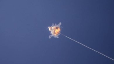 صورة | جيش الاحتلال يعلن اعتراض صاروخ أطلق من جنوب قطاع غزة