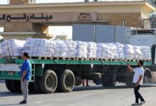 صورة | قافلة الحياة التاسعة تنطلق من مصر إلى غزة