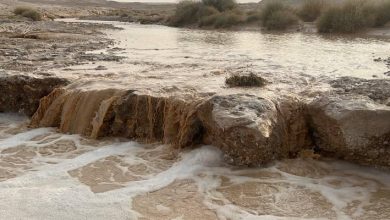صورة | مراسل رؤيا: تشكل السيول في محافظة معان نتيجة الأمطار الغزيرة (فيديو)