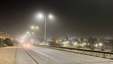 صورة | الدوريات الخارجية تعلن إعادة فتح الطريق الصحراوي بعد انحسار موجة الغبار