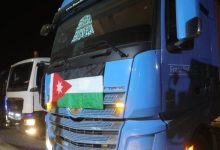 صورة | القوات المسلحة الأردنية تسيّر قافلة مساعدات إغاثية للمستشفيين الميدانيين في قطاع غزة