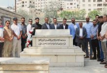 صورة | وفد من المستشفى الميداني الأردني نابلس/7 يزور مقبرة شهداء الجيش العربي