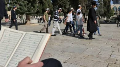 صورة | مستوطنون يقتحمون الأقصى ويؤدون رقصات استفزازية أمام قبة الصخرة