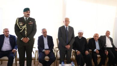 صورة | مندوبا عن الملك وولي العهد… العيسوي يعزي العدوان وشاهزاده والقضاة