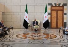 صورة | الشرع: هناك من يصورنا كإرهابيين أو أداة لتصفية الحسابات ونحن لا هذا ولا ذاك