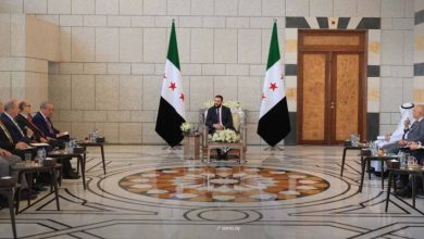 صورة | الشرع: هناك من يصورنا كإرهابيين أو أداة لتصفية الحسابات ونحن لا هذا ولا ذاك