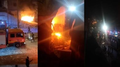 صورة | الأمن العام: انفجار وحريق وانهيار جزء من منزل في النصر نتيجة تسرب الغاز.. فيديو