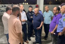صورة | محافظ إربد يكشف على بناية تآكل أحد أعمدة الأساس بها ولجنة الفحص تؤكد عدم وجود خطر فوري