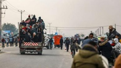صورة الشعبية: إعلان الاحتلال إخلاء غزة جريمة حرب كبرى هدفها تفريغ غزة من سكانها