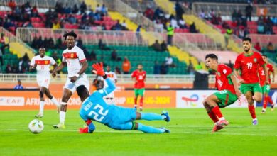 صورة تفاصيل فوز  المنتخب المغربي على نظيره الأنغولي بهدفين نظيفين