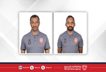 صورة الحكمان محمد خالد ونواف شاهين يديران تصفيات كأس آسيا تحت 23 عامًا 2025 بالأردن