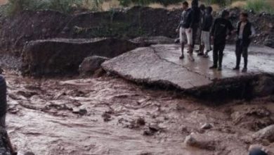 صورة سيول جارفة تلحق أضراراً فادحة بالمحاصيل في أيت بوكماز.. والفلاحون يطالبون بسدود تلية