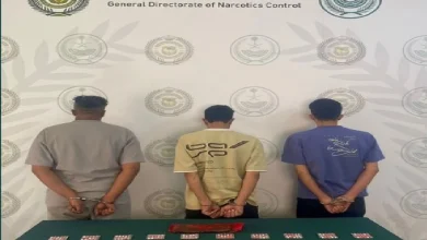 صورة القبض على 3 أشخاص بالمنطقة الشرقية لترويجهم الحشيش وأقراصًا مخدرة