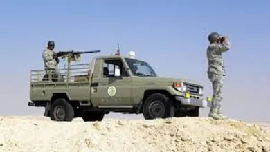 صورة حرس الحدود بجازان يقبض على 7 مخالفين لنظام أمن الحدود لتهريبهم 160 كيلوجرامًا من نبات القات