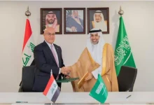 صورة توقيع مذكرة تفاهم بين السعودية والعراق لتطوير التعاون في المجالات الصحية