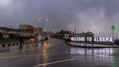 صورة أمطار وضباب الباحة يجذبان الزوار بلوحة صيفية نادرة