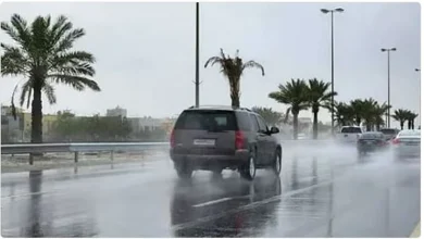 صورة طقس الأربعاء.. أمطار رعدية متوسطة إلى غزيرة ورياح نشطة على عدة مناطق