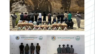 صورة إحباط تهريب 350 ألف قرص إمفيتامين و1,5 مليون قرص خاضع لتنظيم التداول الطبي و2.6 طن حشيش