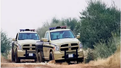 صورة الأمن البيئي يضبط 3 مواطنين مخالفين لنظام البيئة