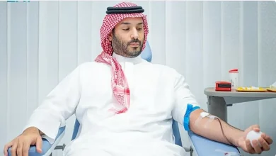 صورة تبرع ولي العهد بالدم رسالة ملهمة لإنقاذ الأرواح