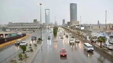 صورة طقس الإثنين.. أمطار رعدية وسيول مصحوبة بزخات من البرد ورياح نشطة على عدة مناطق