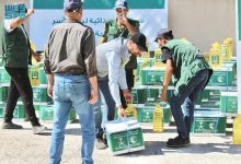 صورة “إغاثي الملك سلمان” يوزع مساعدات غذائية في ريف دمشق والبقاع وحضرموت وباكستان