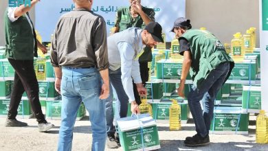 صورة “إغاثي الملك سلمان” يوزع مساعدات غذائية في ريف دمشق والبقاع وحضرموت وباكستان