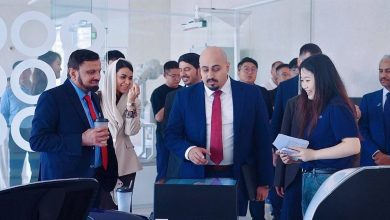 صورة فريق من «الاستثمار والصناعة» يزور مصنع «Minth Group» الصيني