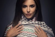 صورة نادين أيوب أول ممثلة فلسطينية في ملكة جمال الكون