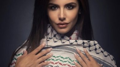 صورة نادين أيوب أول ممثلة فلسطينية في ملكة جمال الكون