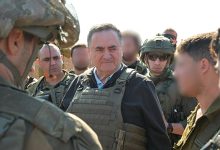 صورة كاتس من داخل غزة: الجيش جاهز للتنفيذ وبانتظار قرار القيادة السياسية