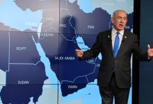 صورة نتنياهو : أنا في مهمة تاريخية لرؤية إسرائيل الكبرى التي تضم فلسطين وجزءا من الأردن ولبنان وسوريا ومصر