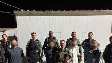 صورة الاحتلال يعتقل 5 فلسطينيين رفعوا أعلام “حماس” بجنازة شمال الضفة
