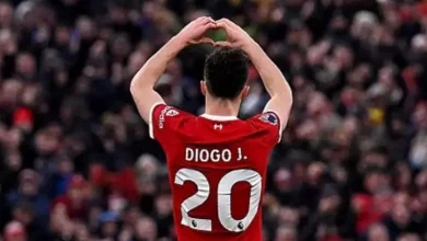 صورة تكريم مؤثر للبرتغالي الراحل ديوجو جوتا قبل مباراة بورتو وأتلتيكو مدريد