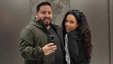 صورة زوج شيماء سيف يحتفل بيوم ميلادها: كل سنة وأنت في ضهري